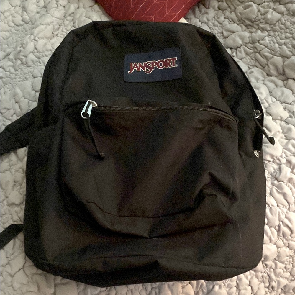 JanSport Black Backpack for Men